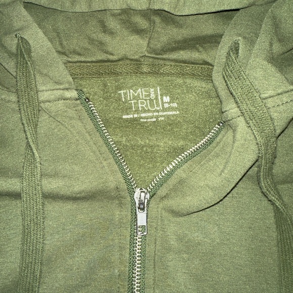 Green Zip-Up Hoodie - Picture 2 of 2